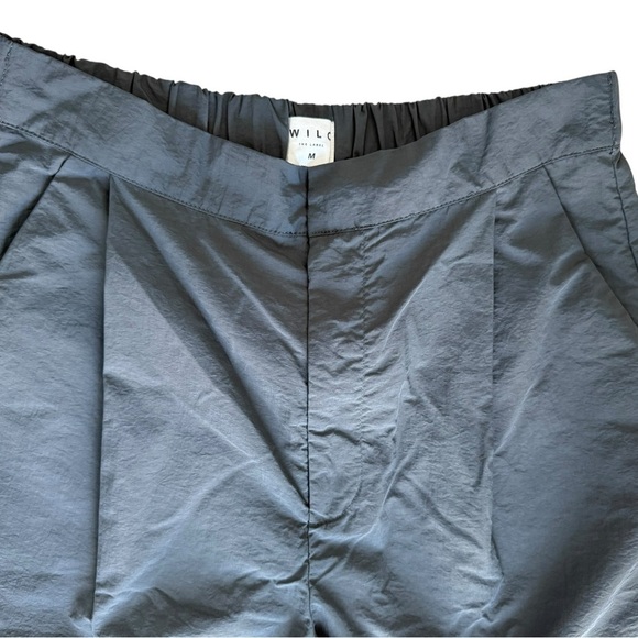 WILO The Label Wide Leg Cargo Pant Gray sz M Australian Brand Anthropologie - Picture 3 of 7